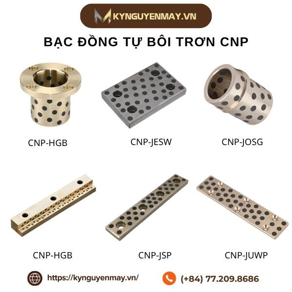 Bạc đồng tự bôi trơn CNP