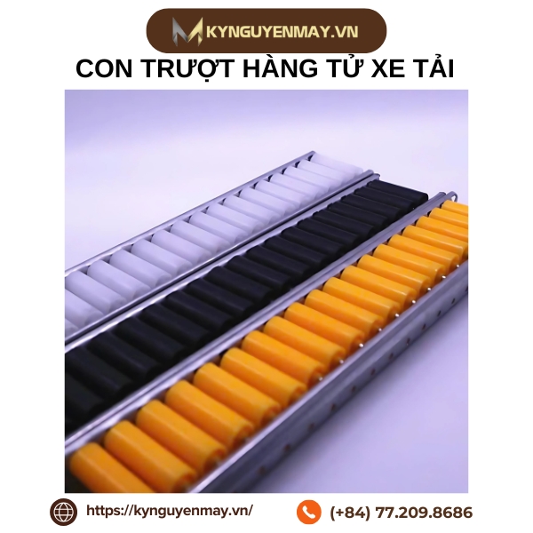 Con trượt hàng tử xe tải