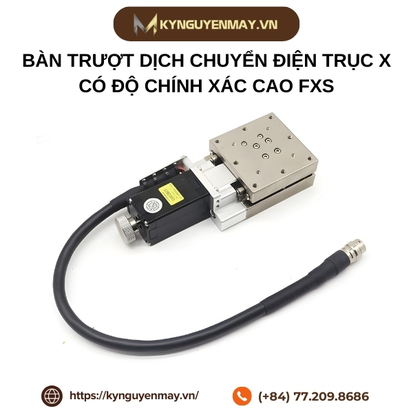  Bàn trượt dịch chuyển điện trục X có độ chính xác cao FXS