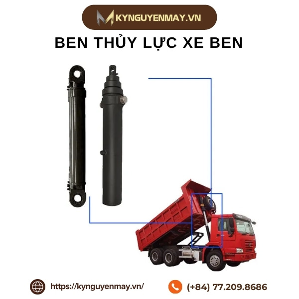 Ben thủy lực xe ben