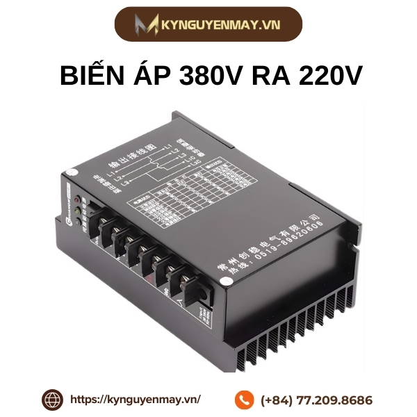 Biến áp 380V ra 220V
