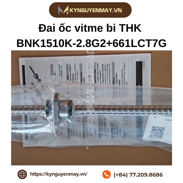 Đai ốc vitme bi THK BNK1510K-2.8G2+661LCT7G là gì?