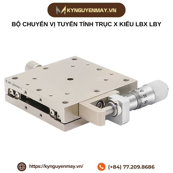 Bộ chuyển vị trí tuyến tính trục X kiểu LBX LBY