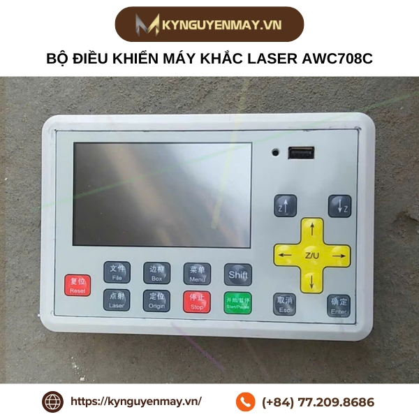 Bộ điều khiển máy khắc laser AWC708C