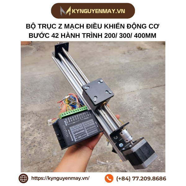 Bộ trục Z mạch điều khiển động cơ bước 42