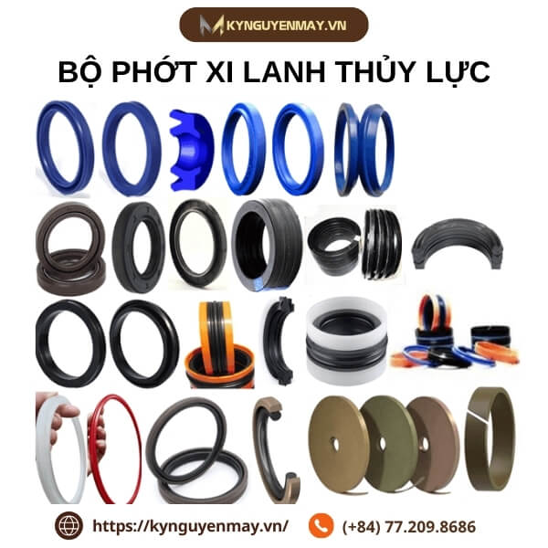 Bộ phớt xi lanh thủy lực