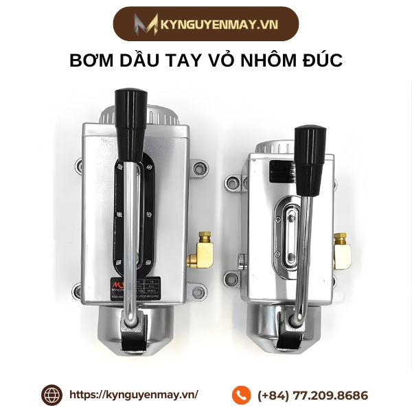 Bơm dầu tay vỏ nhôm đúc