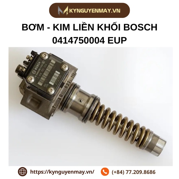 Bơm - kim liền khối BOSCH 0414750004 EUP (0 414 750 004)