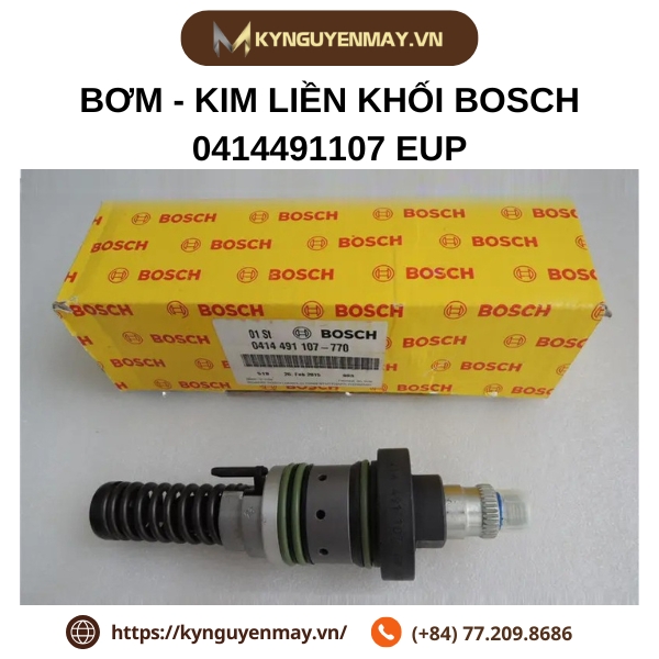Bơm - kim liền khối BOSCH 0414491107 EUP