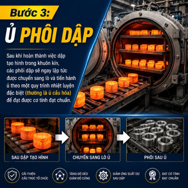  Ủ phôi dập