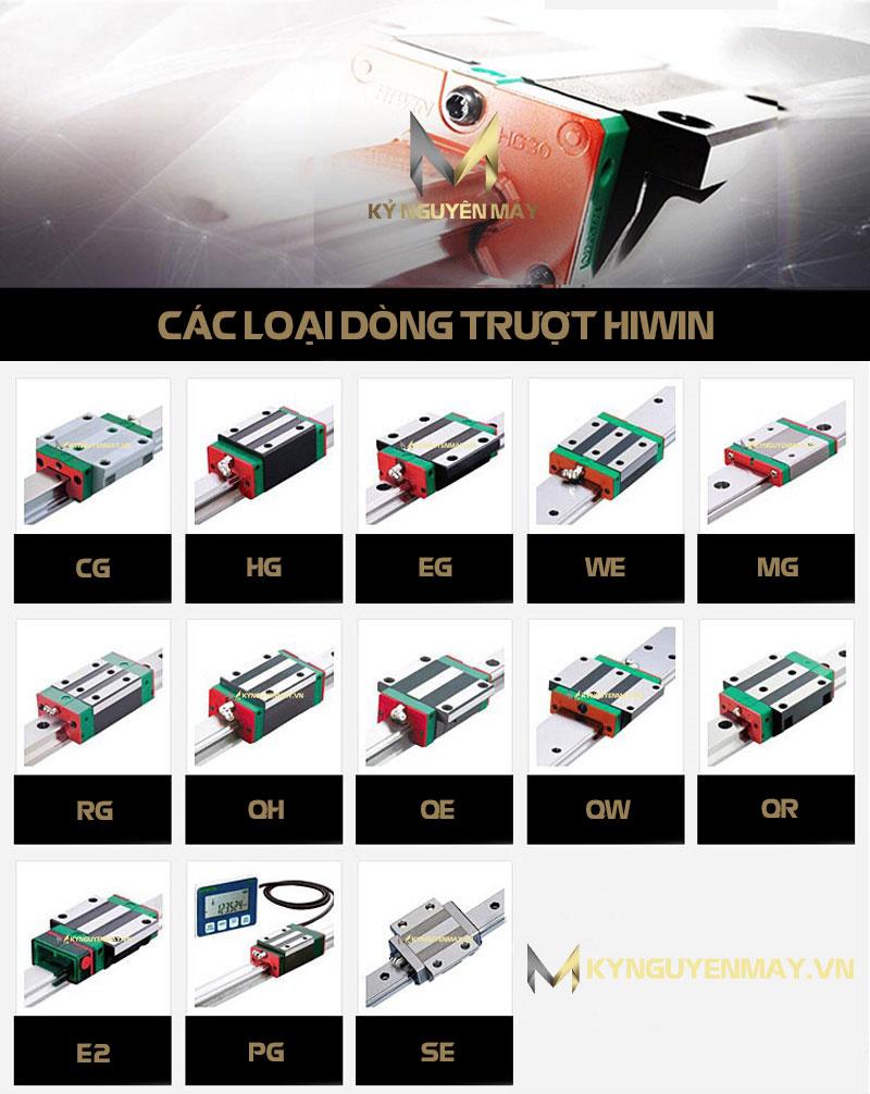 thanh trượt hiwin