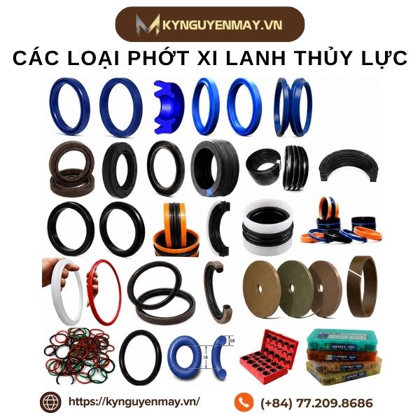 Các loại phớt xi lanh thủy lực