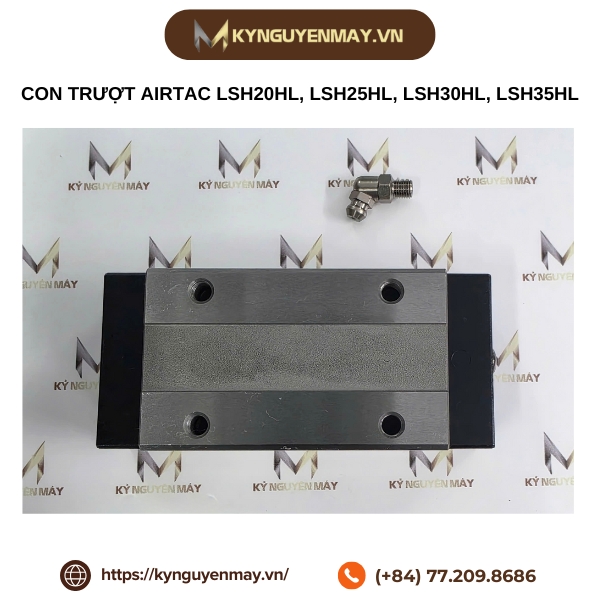 Con trượt AIRTAC LSH20HL, LSH25HL, LSH30HL, LSH35HL