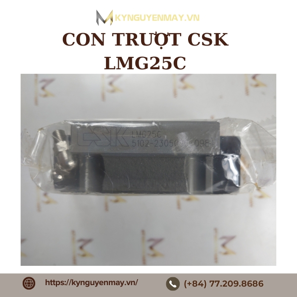 Đặc điểm vòng bi trượt LMG25C