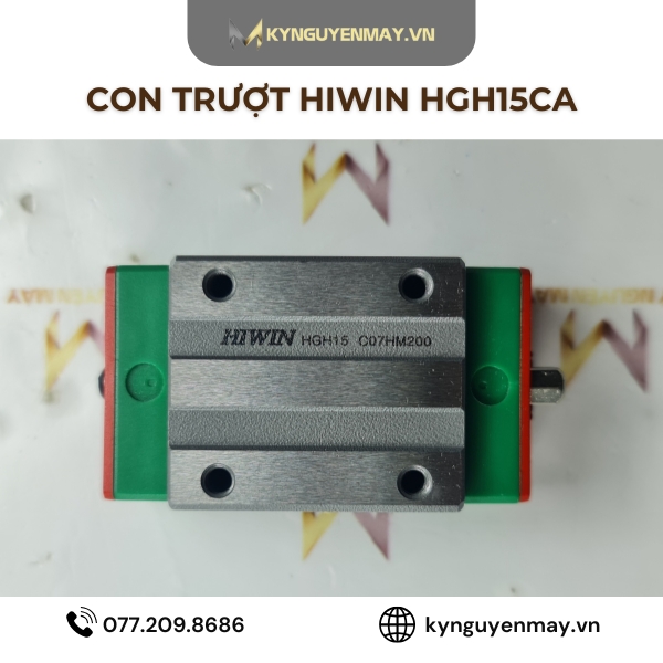 con trượt HIWIN HGH15CA