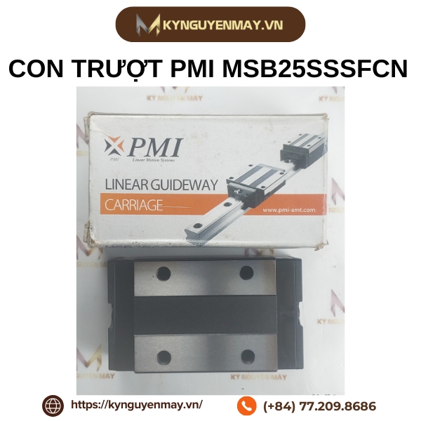 Đặc điểm con trượt dẫn hướng MSB25SSSFCN