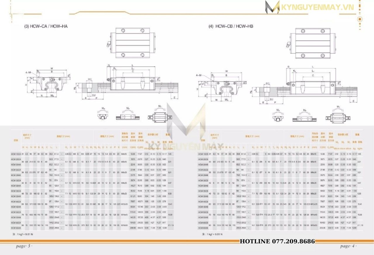 Con trượt vuông Trung Quốc bản rộng