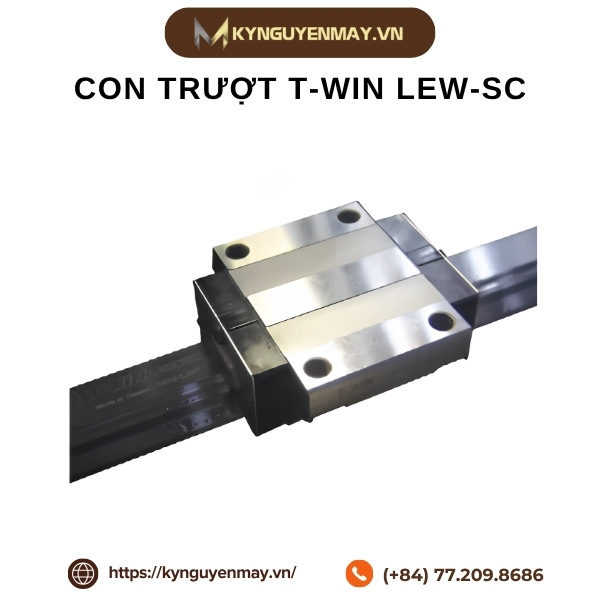 Con trượt T-WIN LEW-SC