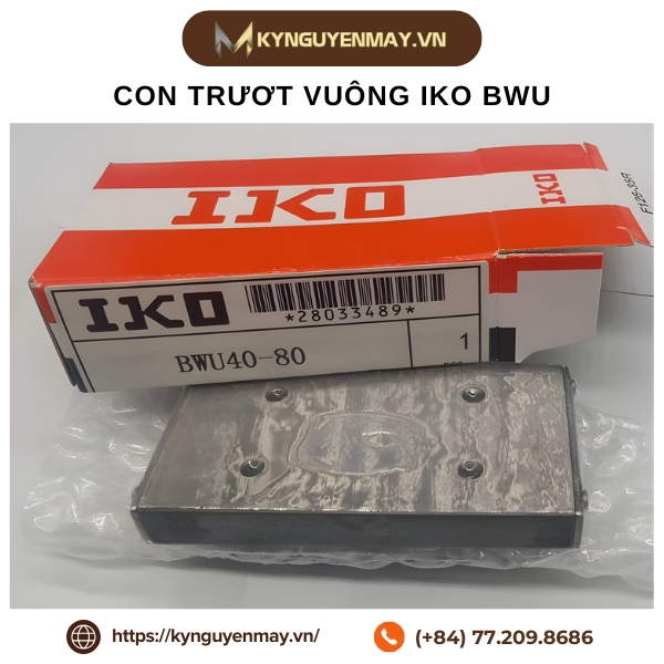 Con trượt vuông IKO BWU
