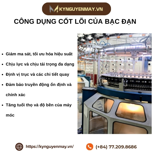 Công dụng của vòng bi là gì?