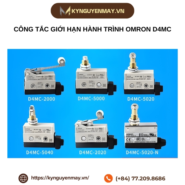 Công tắc giới hạn hành trình OMRON D4MC