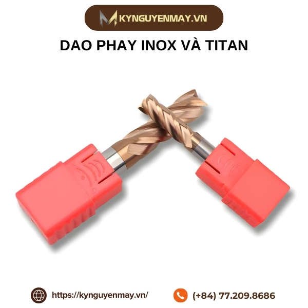 Dao phay inox và titan