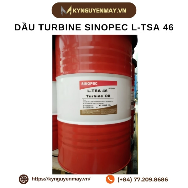 Dầu turbine SINOPEC L-TSA 46