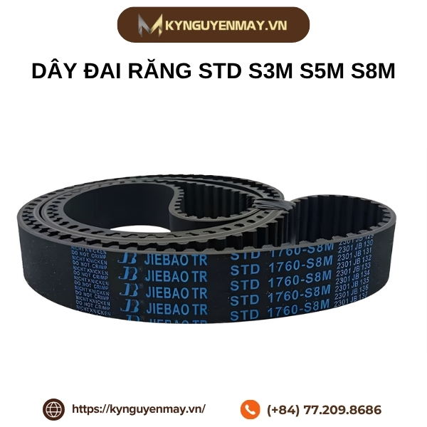 Dây đai răng STD S3M S5M S8M