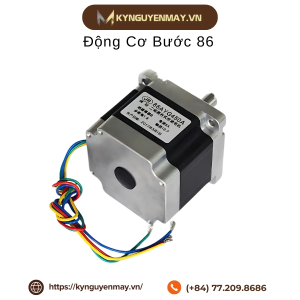 Tìm hiểu về động cơ bước size 86