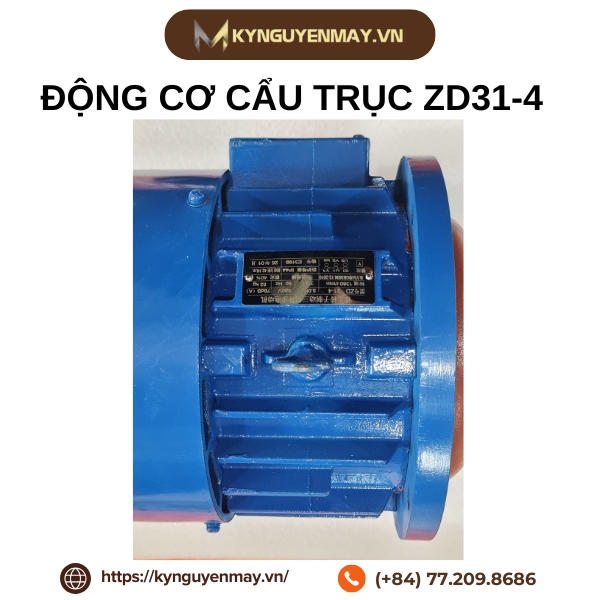 Đặc điểm động cơ cẩu trục ZD31-4