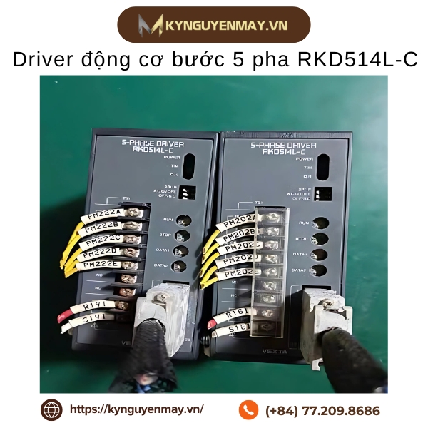 Driver động cơ bước 5 pha RKD514H-C RKD514L-C RKD514H-A RKD514L-A là gì? 