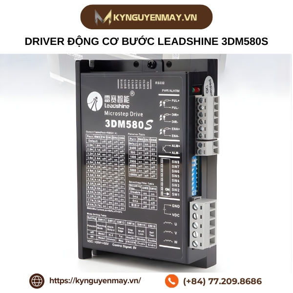 Driver động cơ bước LEADSHINE 3DM580S