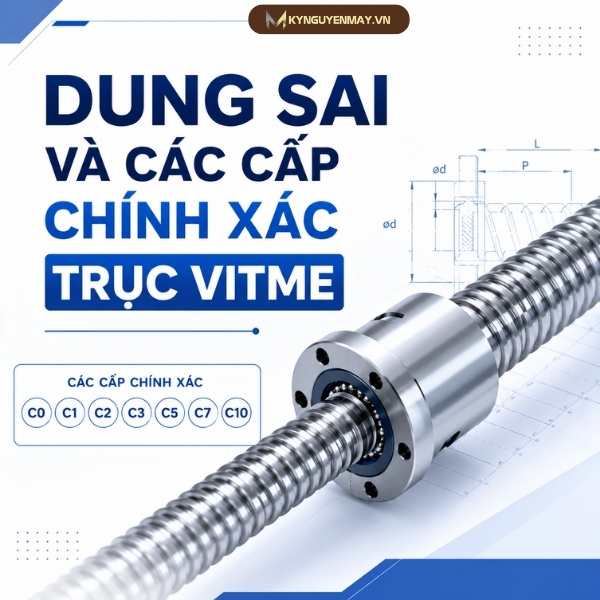 Dung sai và cấp chính xác trục vít me
