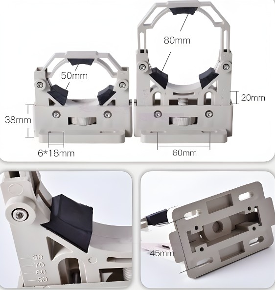 Thông số kỹ thuật gá đỡ ống phóng laser