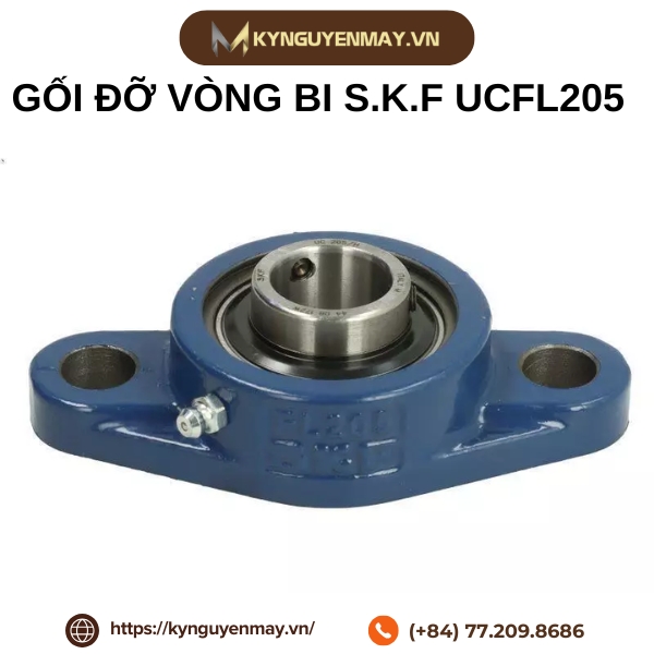 Gối đỡ vòng bi S.K.F UCFL205