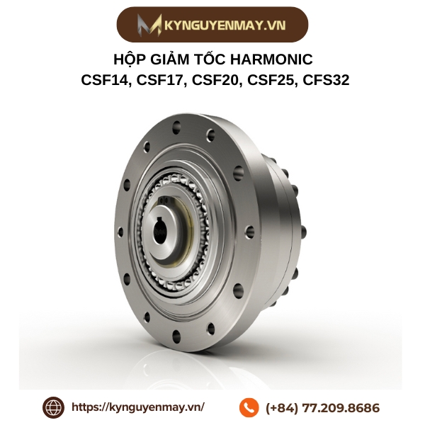 Hộp giảm tốc Harmonic CSF14, CSF17, CSF20, CSF25, CFS32