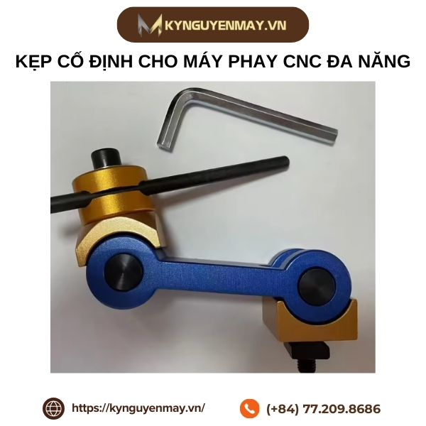Kẹp cố định cho máy phay CNC đa năng