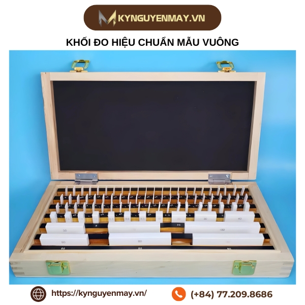 Khối đo hiệu chuẩn mẫu vuông bằng gốm Zirconia