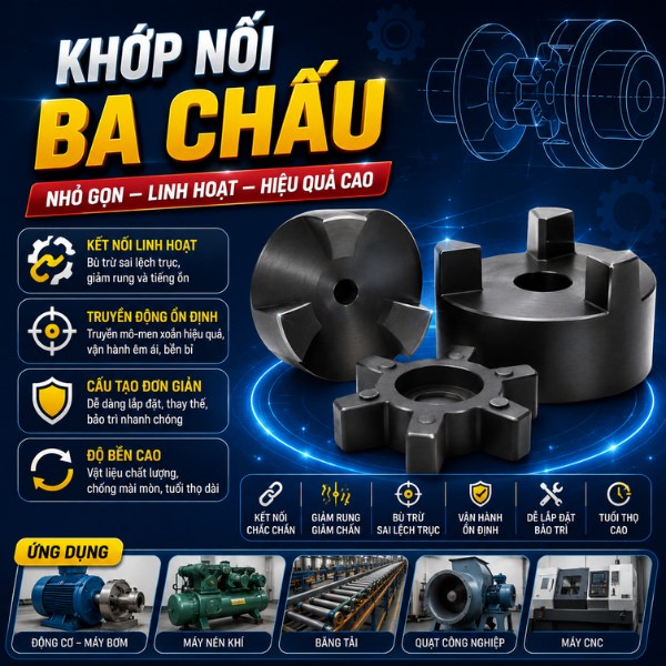 Khớp nối ba chấu