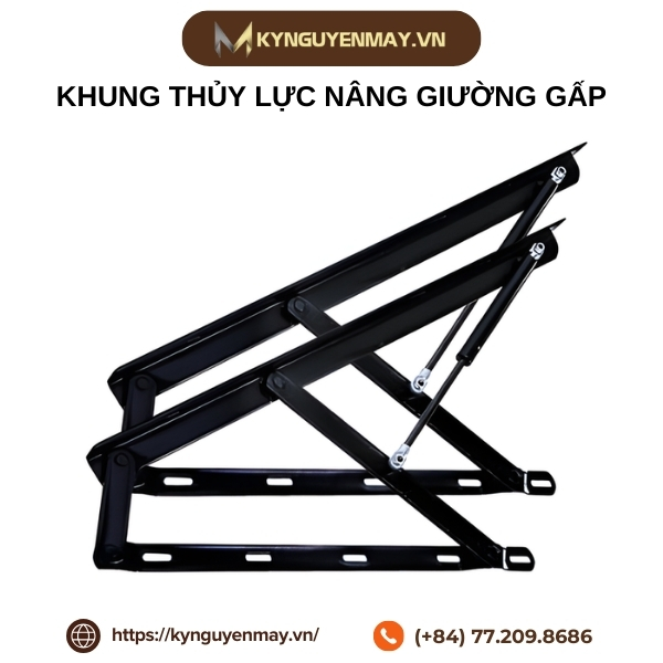 Khung thủy lực nâng giường gấp
