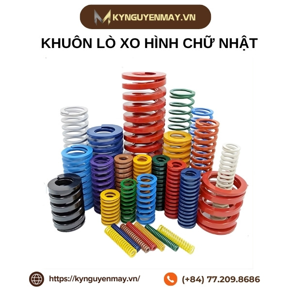 Khuôn lò xo hình chữ nhật