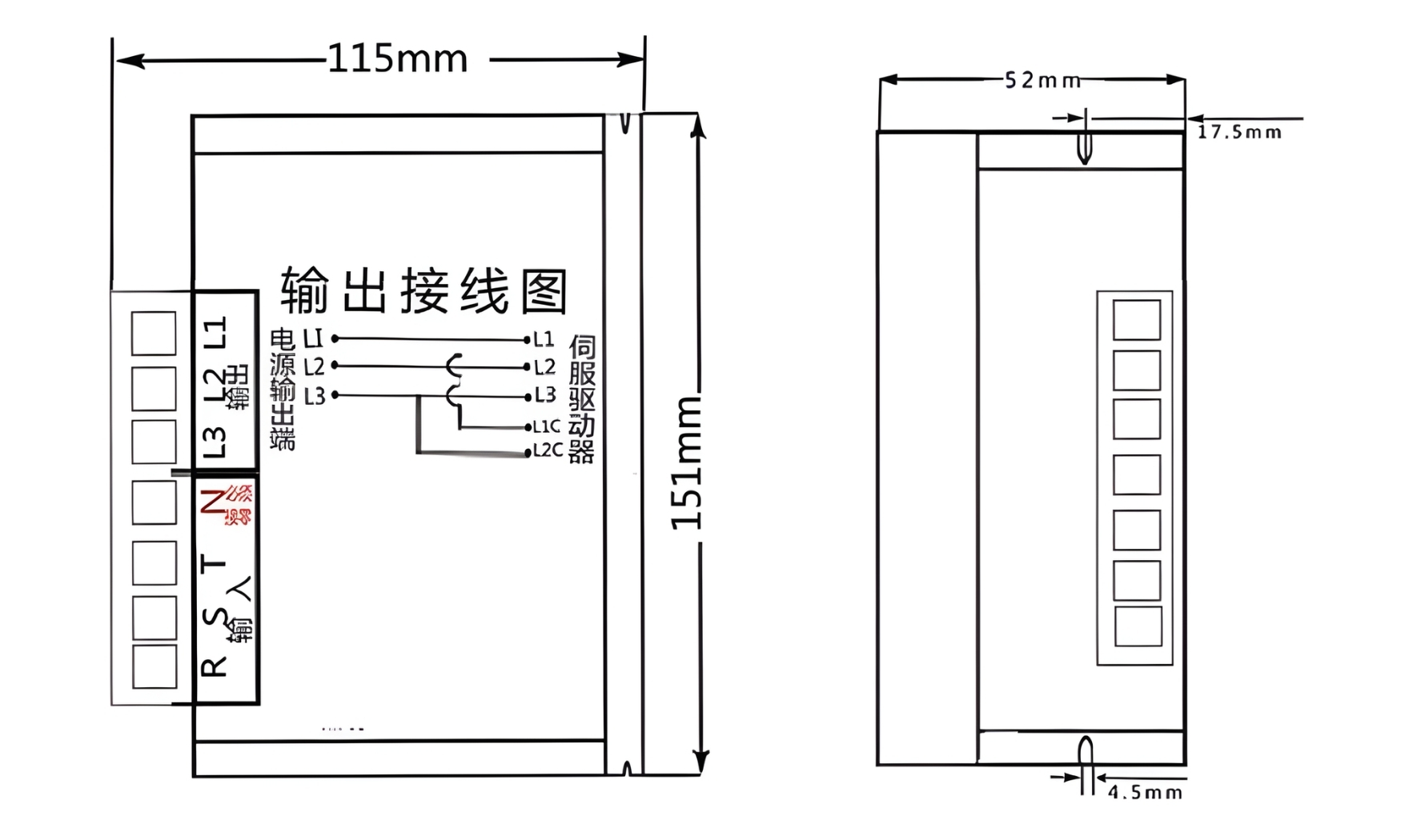 Kích thước biến áp 380V ra 220V
