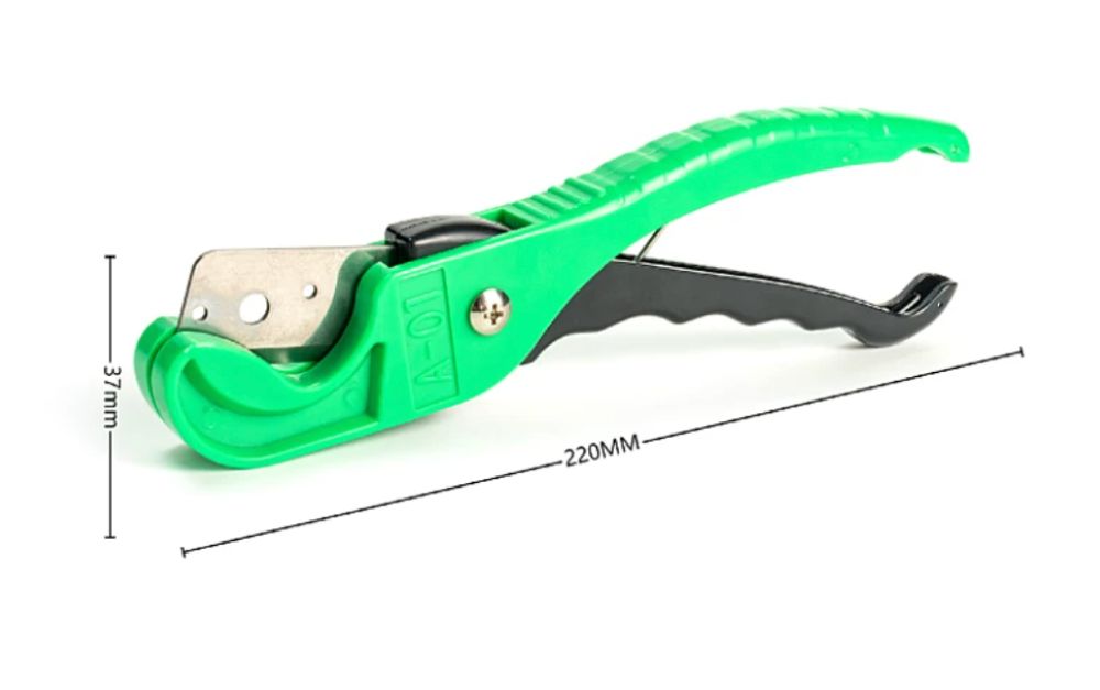 Kích thước kéo cắt ống dây khí A-01