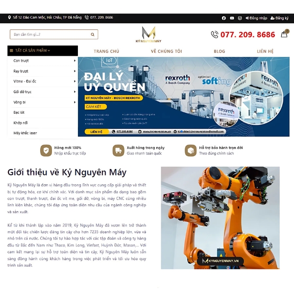 Kỷ Nguyên Máy – Đơn vị trung gian sửa chữa máy CNC Đà Nẵng