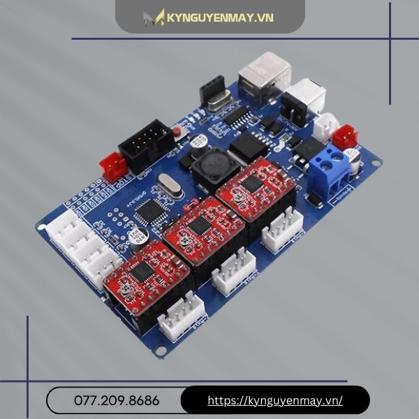 Dòng sản phẩm phổ biến và vai trò động cơ , driver , mạch máy CNC
