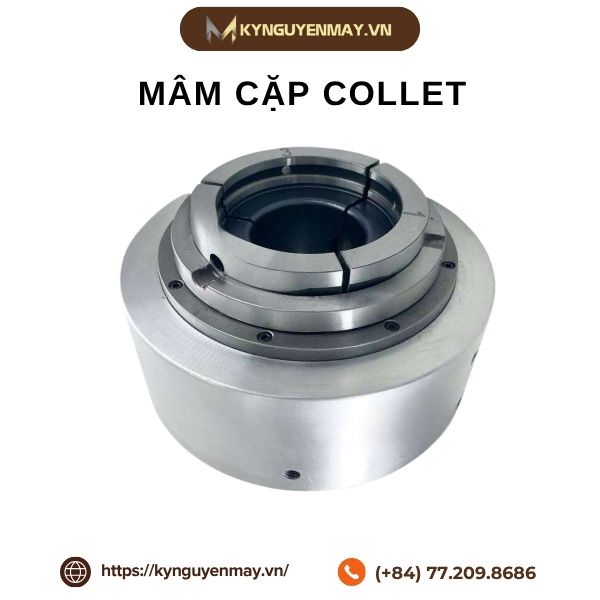 Mâm cặp collet
