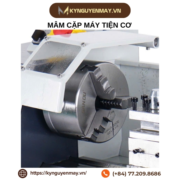 Mâm cặp máy tiện cơ