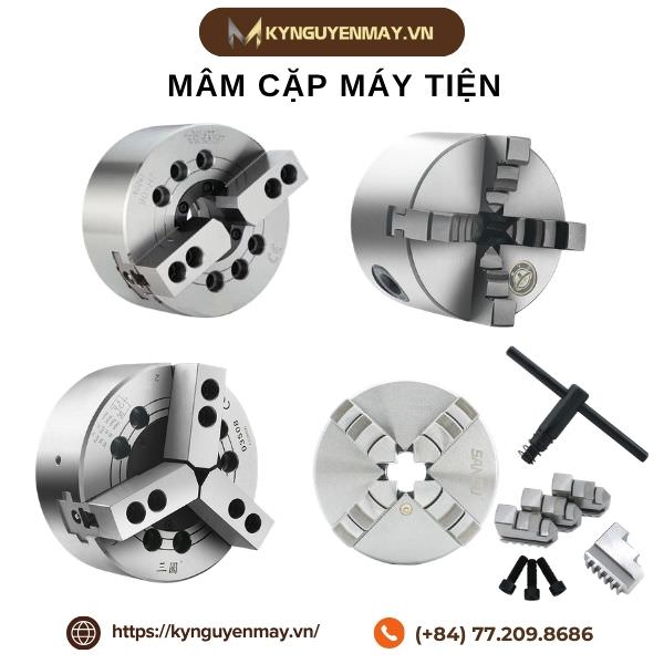 Mâm cặp máy tiện