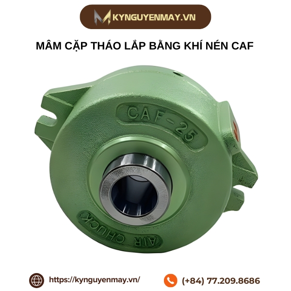 Mâm cặp tháo lắp bằng khí nén CAF
