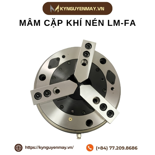 Mâm cặp khí nén LM-FA